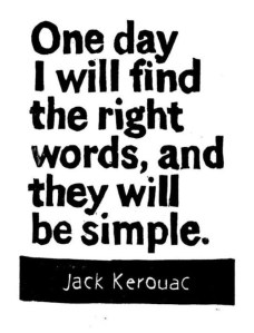 kerouac_simplicity